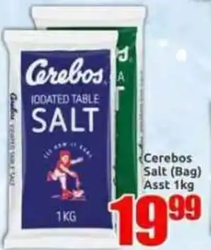 Three Star Cash and Carry Cerebos Iodated Table Salt offer