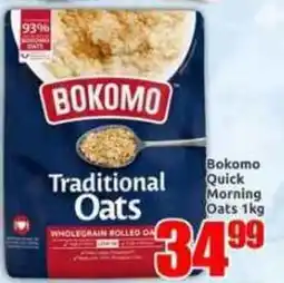 Three Star Cash and Carry Bokomo Traditional Oats offer