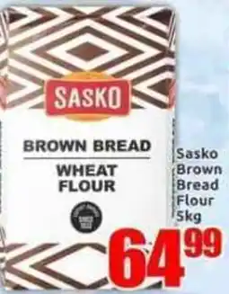Three Star Cash and Carry Sasko Brown Bread Flour offer