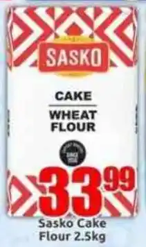 Three Star Cash and Carry Sasko Cake Flour offer