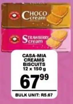 Giant Hyper CASA-MIA CREAMS BISCUITS offer