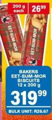 Giant Hyper Bakers Eet-Sum-Mor Biscuits offer