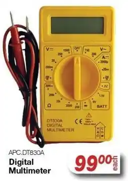 AutoZone APC.DT830A Digital Multimeter offer
