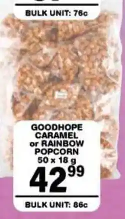 Giant Hyper Goodhope Caramel or Rainbow Popcorn offer