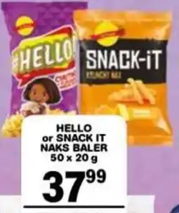 Giant Hyper HELLO or SNACK IT NAKS BALER offer