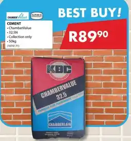 Chamberlain Chamber Value Cement offer