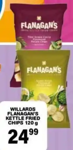 Giant Hyper Willards Flanagan's Kettle Fried Chips offer