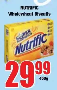 Boxer Superstores Nutrific Wholewheat Biscuits offer