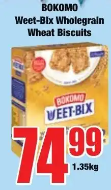 Boxer Superstores BOKOMO Weet-Bix Wholegrain Wheat Biscuits offer