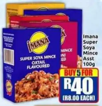 Three Star Cash and Carry Imana Super Soya Mince offer