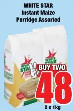 Boxer Superstores WHITE STAR Instant Maize Porridge Assorted offer
