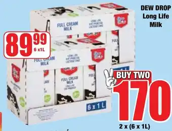 Boxer Superstores Dew Drop Long Life Milk offer