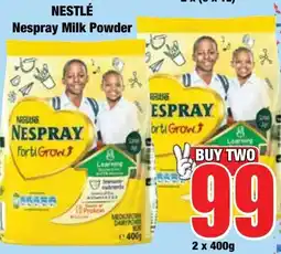 Boxer Superstores Nestlé Nespray Milk Powder offer