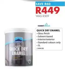 Chamberlain Chamberlain Quick Dry Enamel offer