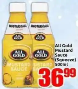 Three Star Cash and Carry All Gold Mustard Sauce offer