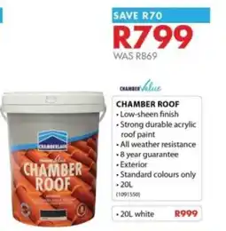Chamberlain Chamberlain Chamber Roof offer
