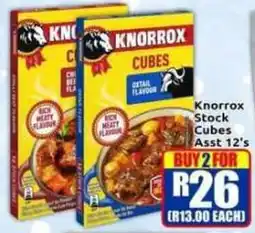 Three Star Cash and Carry Knorrox Stock Cubes offer
