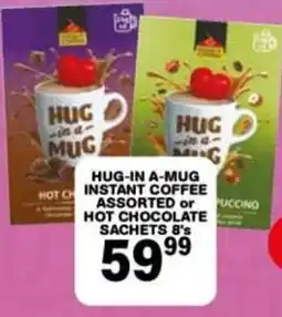 Giant Hyper Hug-in-a-Mug Instant Coffee Assorted offer