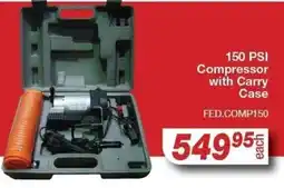 AutoZone 150 PSI Compressor with Carry Case offer