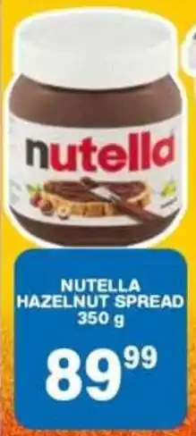 Giant Hyper Nutella Hazelnut Spread offer