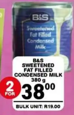 Giant Hyper B&S Sweetened Fat Filled Condensed Milk offer