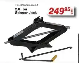 AutoZone FED.2TONSCISSOR 2.0 Ton Scissor Jack offer