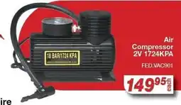 AutoZone Air Compressor 2V 1724KPA offer