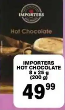 Giant Hyper IMPORTERS HOT CHOCOLATE offer