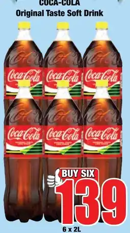 Boxer Superstores Coca-Cola Original Taste Soft Drink offer