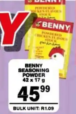 Giant Hyper BENNY SEASONING POWDER offer
