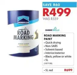 Chamberlain Chamberlain Road Marking Paint offer