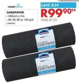 Chamberlain Chamberlain Multi-Purpose Sand Paper offer