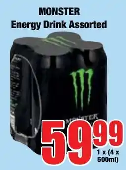 Boxer Superstores MONSTER Energy Drink Assorted offer