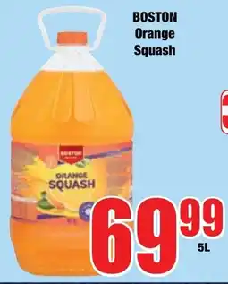 Boxer Superstores BOSTON Orange Squash offer