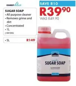 Chamberlain Chamber Value Sugar Soap offer