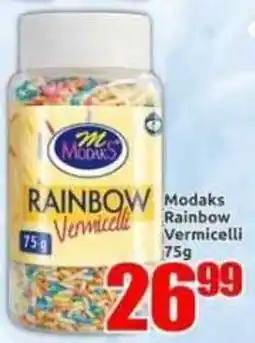 Three Star Cash and Carry Modaks Rainbow Vermicelli offer