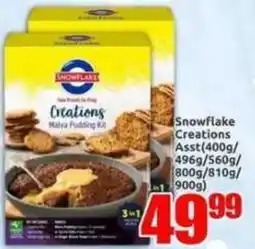 Three Star Cash and Carry Snowflake Creations Malva Pudding Kit offer