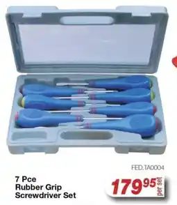 AutoZone 7 Pce Rubber Grip Screwdriver Set offer