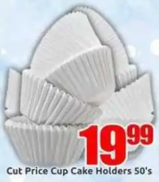 Three Star Cash and Carry Cut Price Cup Cake Holders offer
