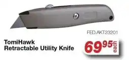 AutoZone TomiHawk Retractable Utility Knife offer