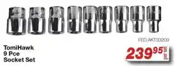 AutoZone TomiHawk 9 Pce Socket Set offer