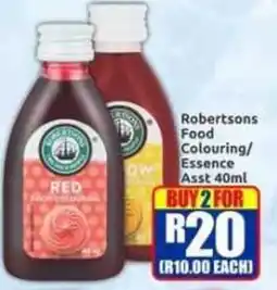 Three Star Cash and Carry Robertsons Food Colouring/Essence Assorted offer