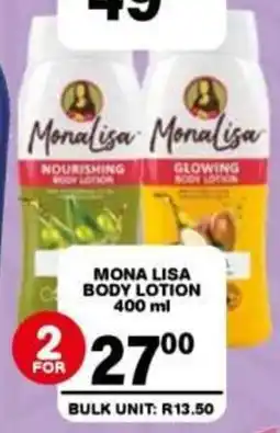 Giant Hyper Monalisa Body Lotion offer