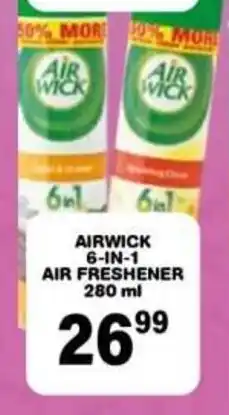 Giant Hyper AIRWICK 6-IN-1 AIR FRESHENER offer