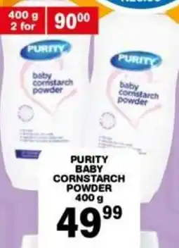Giant Hyper PURITY BABY CORNSTARCH POWDER offer