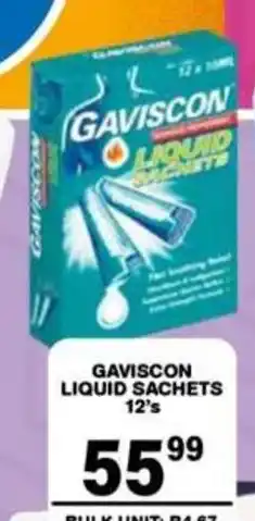 Giant Hyper Gaviscon Liquid Sachets offer