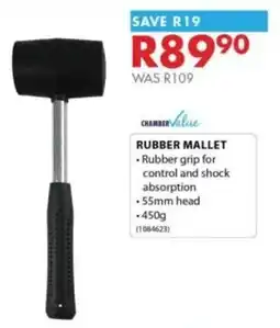 Chamberlain Chamber Value Rubber Mallet offer