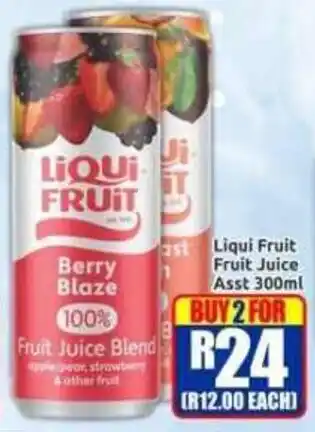 Three Star Cash and Carry Liqui Fruit Berry Blaze offer