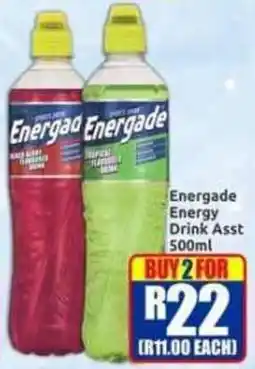 Three Star Cash and Carry Energade Energy Drink Assorted offer