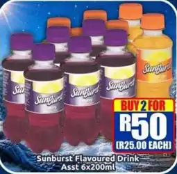 Three Star Cash and Carry Sunburst Flavoured Drink Assorted offer
